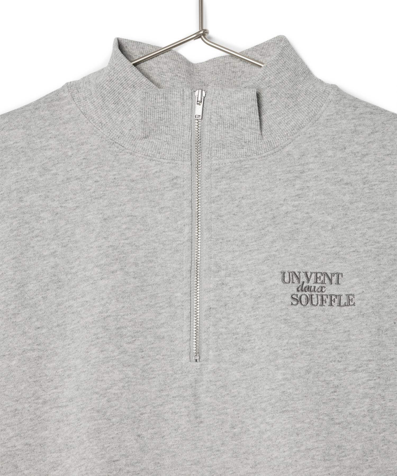 ROPE' PICNIC R「セットアップ対応/ロゴ刺繍ハーフジッププルオーバー」|Tシャツ・カットソー|