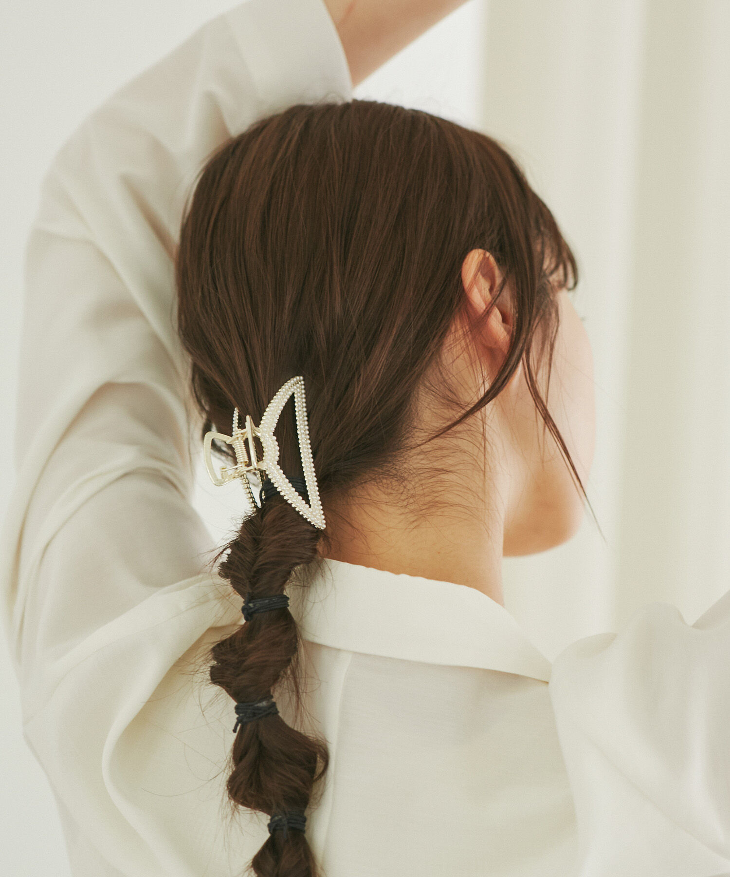 ROPE PICNIC PASSAGE「パールラインヘアバンス」|その他|ゴールド系(91)