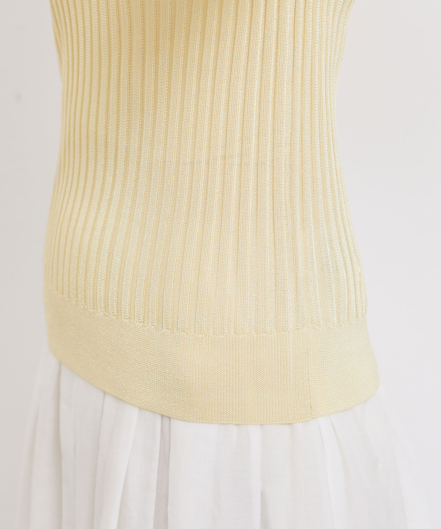 Rope&rsquo;Picnic「メタルライクヤーンニットプルオーバー」|ニット・セーター|