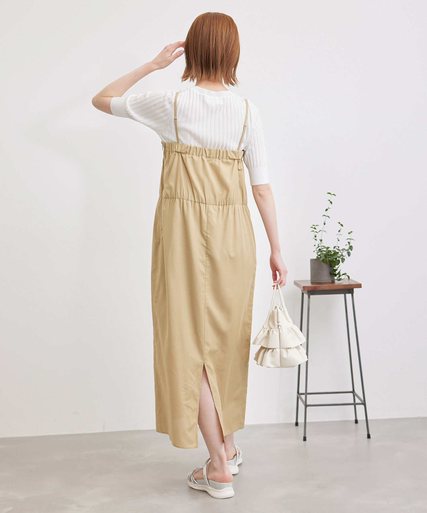 Rope&rsquo;Picnic「メタルライクヤーンニットプルオーバー」|ニット・セーター|