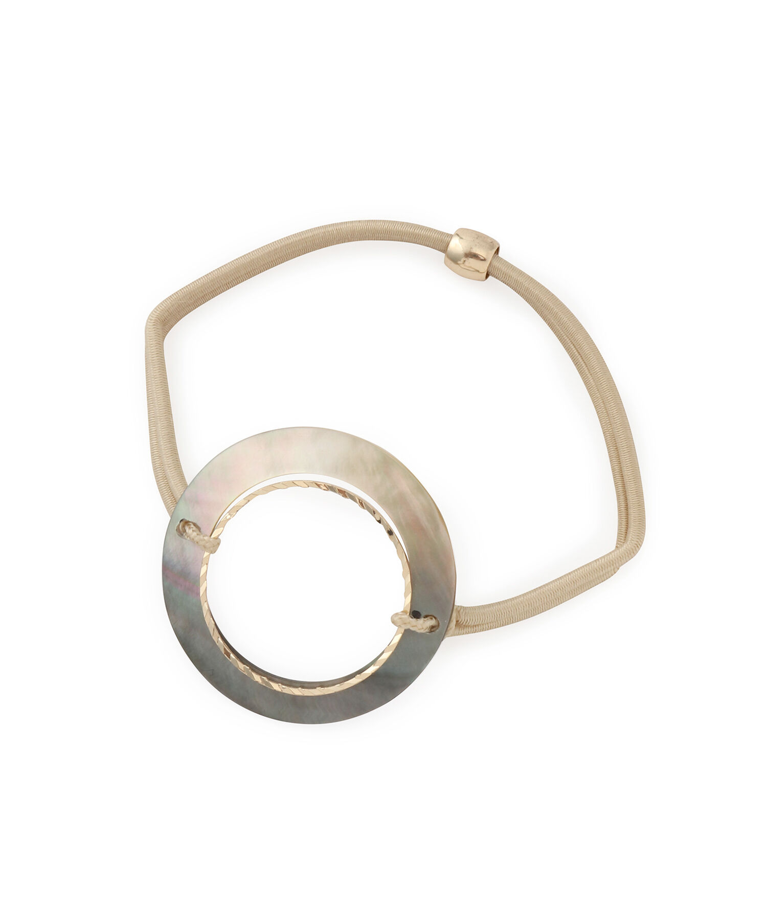 ROPE PICNIC PASSAGE「シェルサークルヘアポニー」|ヘアゴム・シュシュ|