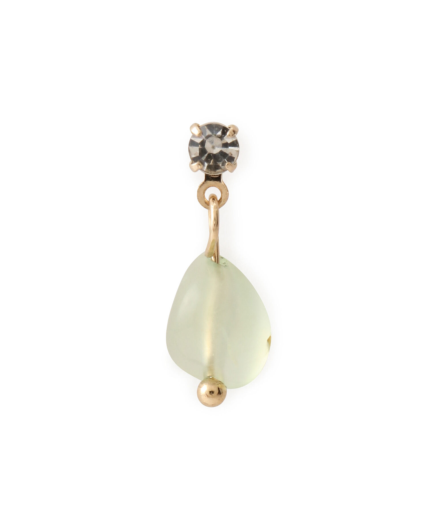 ROPE PICNIC PASSAGE「クリアカラーストーンピアス」|ピアス|