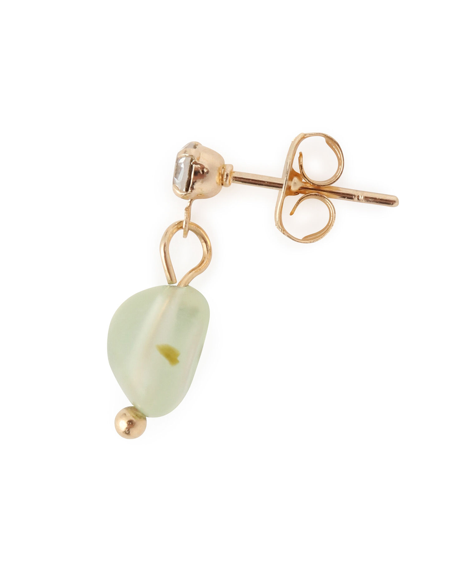 ROPE PICNIC PASSAGE「クリアカラーストーンピアス」|ピアス|