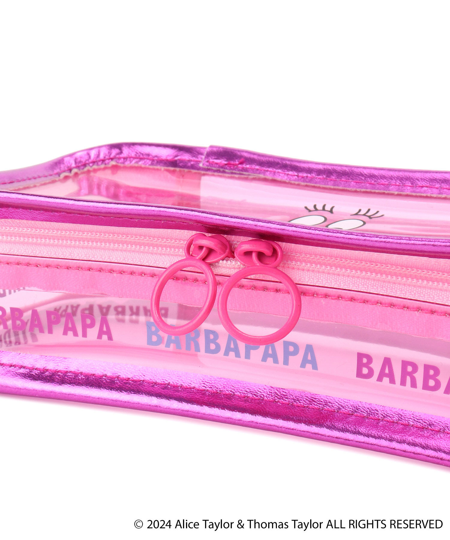 ROPE PICNIC PASSAGE「【BARBAPAPA(バーバパパ)】クリアペンケース」|ステーショナリー|