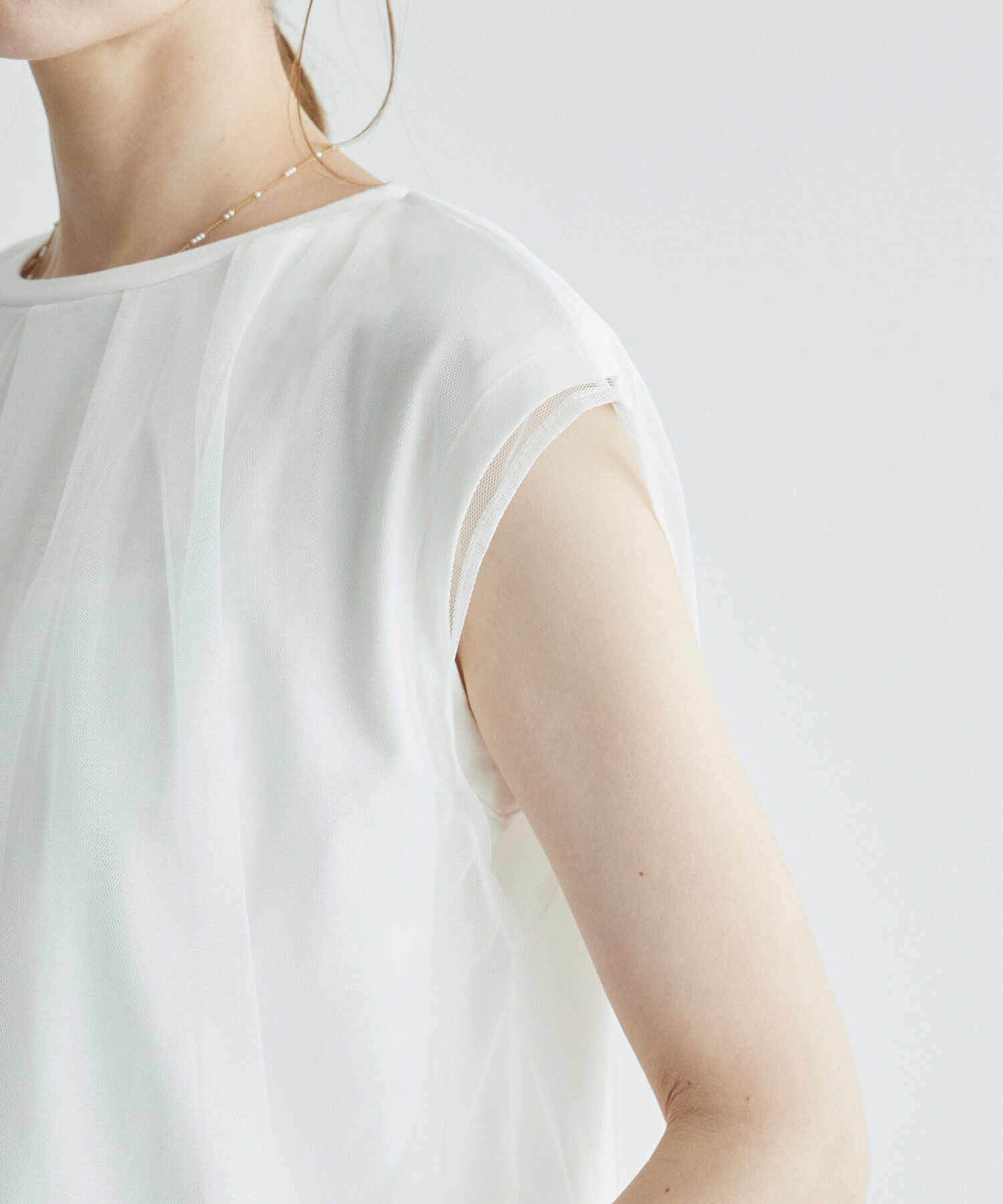 Rope&rsquo;Picnic「チュールカットトップス」|Tシャツ・カットソー|