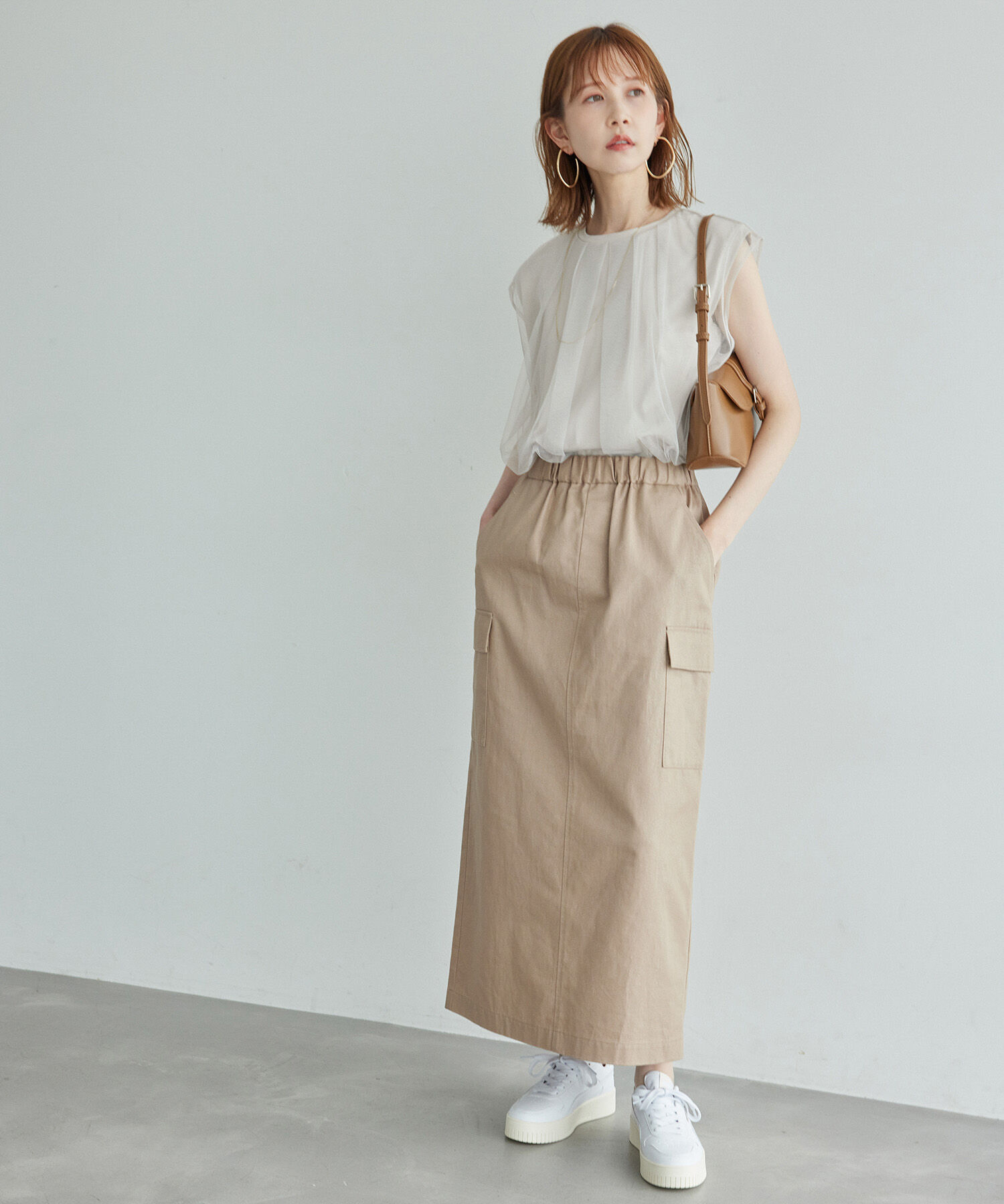 Rope&rsquo;Picnic「チュールカットトップス」|Tシャツ・カットソー|