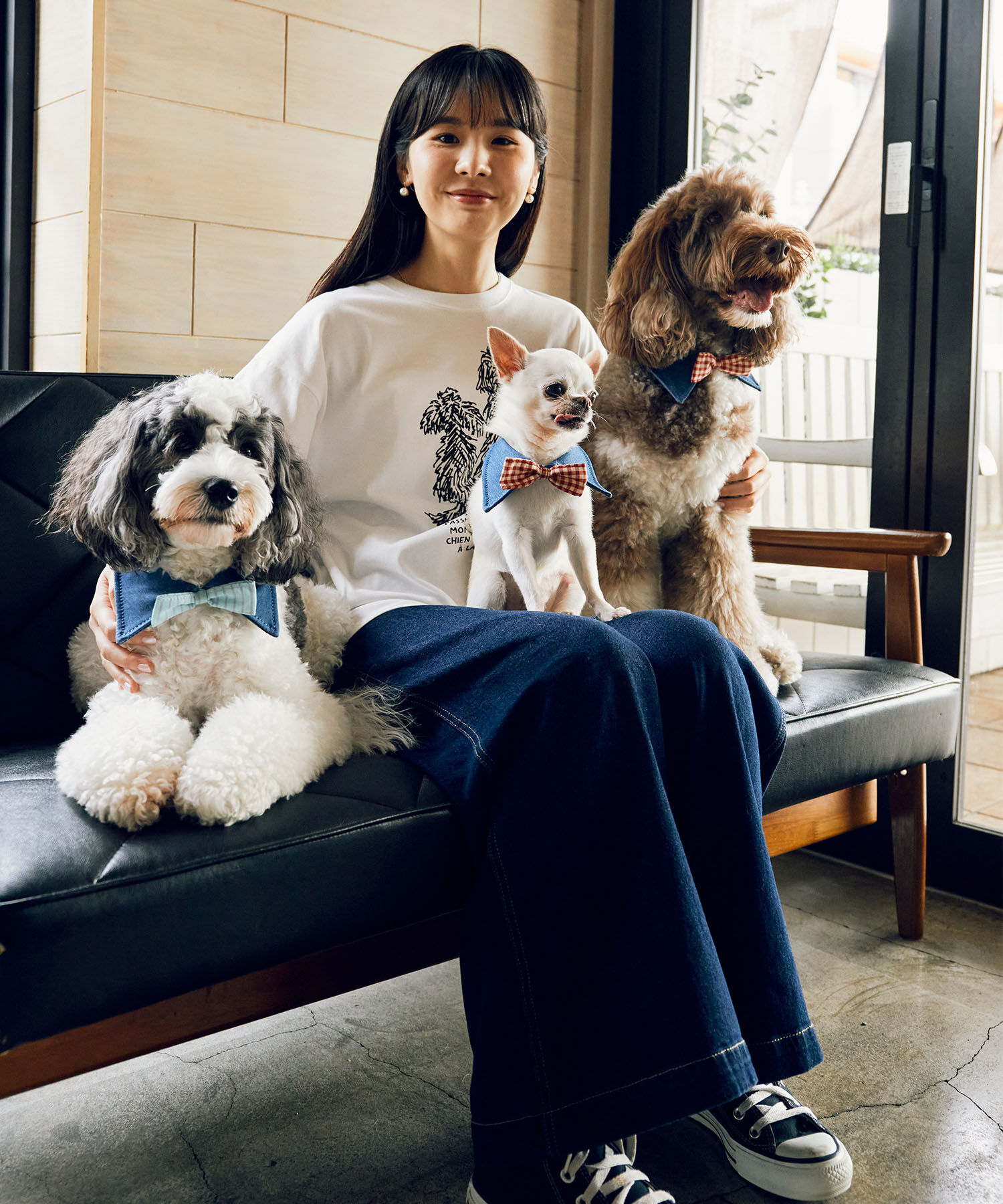 ROPE PICNIC PASSAGE「【comif(コミフ)&times;ROPE' PICNIC】【DOG】襟付き蝶ネクタイ」|その他|