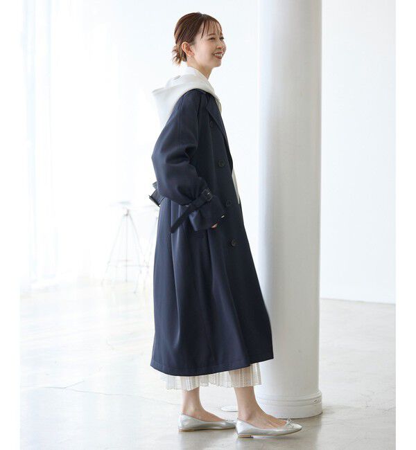 Rope&rsquo;Picnic「撥水加工・花粉ガード/トレンチコート」|トレンチコート|
