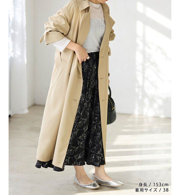 Rope&rsquo;Picnic「撥水加工・花粉ガード/トレンチコート」|トレンチコート|