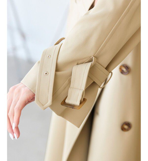 Rope&rsquo;Picnic「撥水加工・花粉ガード/トレンチコート」|トレンチコート|