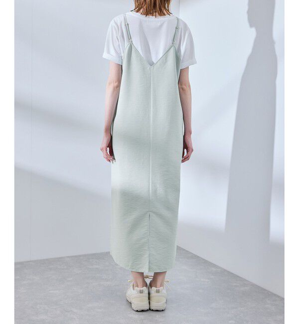 Rope&rsquo;Picnic「【UVケア・遮熱】Comfort Seriesコンフォートシリーズ/Vネックキャミワンピース」|ワンピース|