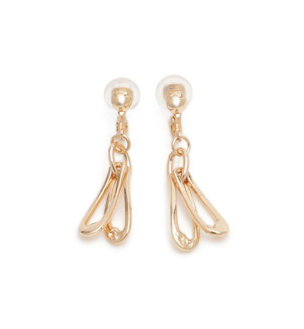 ROPE PICNIC PASSAGE「スウィングメタルパーツイヤリング」|イヤリング|