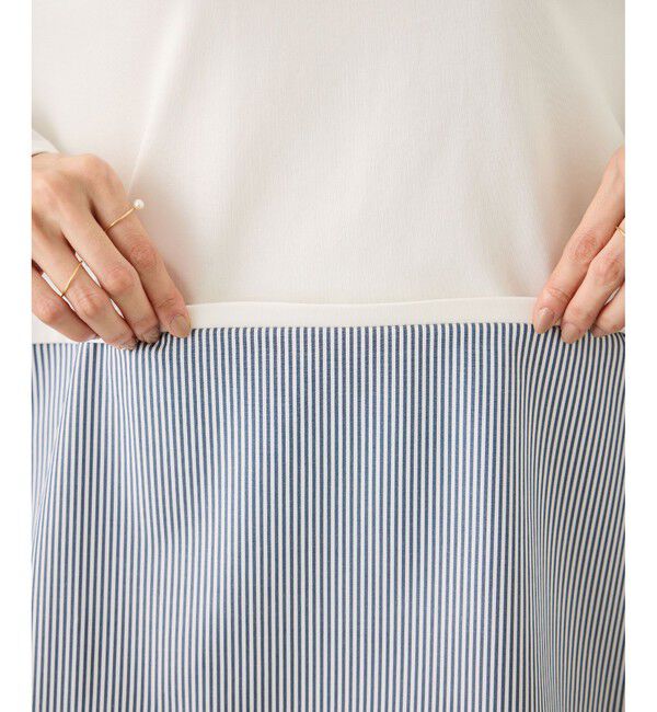 Rope&rsquo;Picnic「布帛ドッキングロングスリーブTシャツ」|Tシャツ・カットソー|