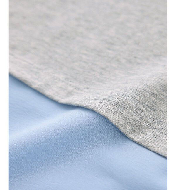 Rope&rsquo;Picnic「布帛ドッキングロングスリーブTシャツ」|Tシャツ・カットソー|