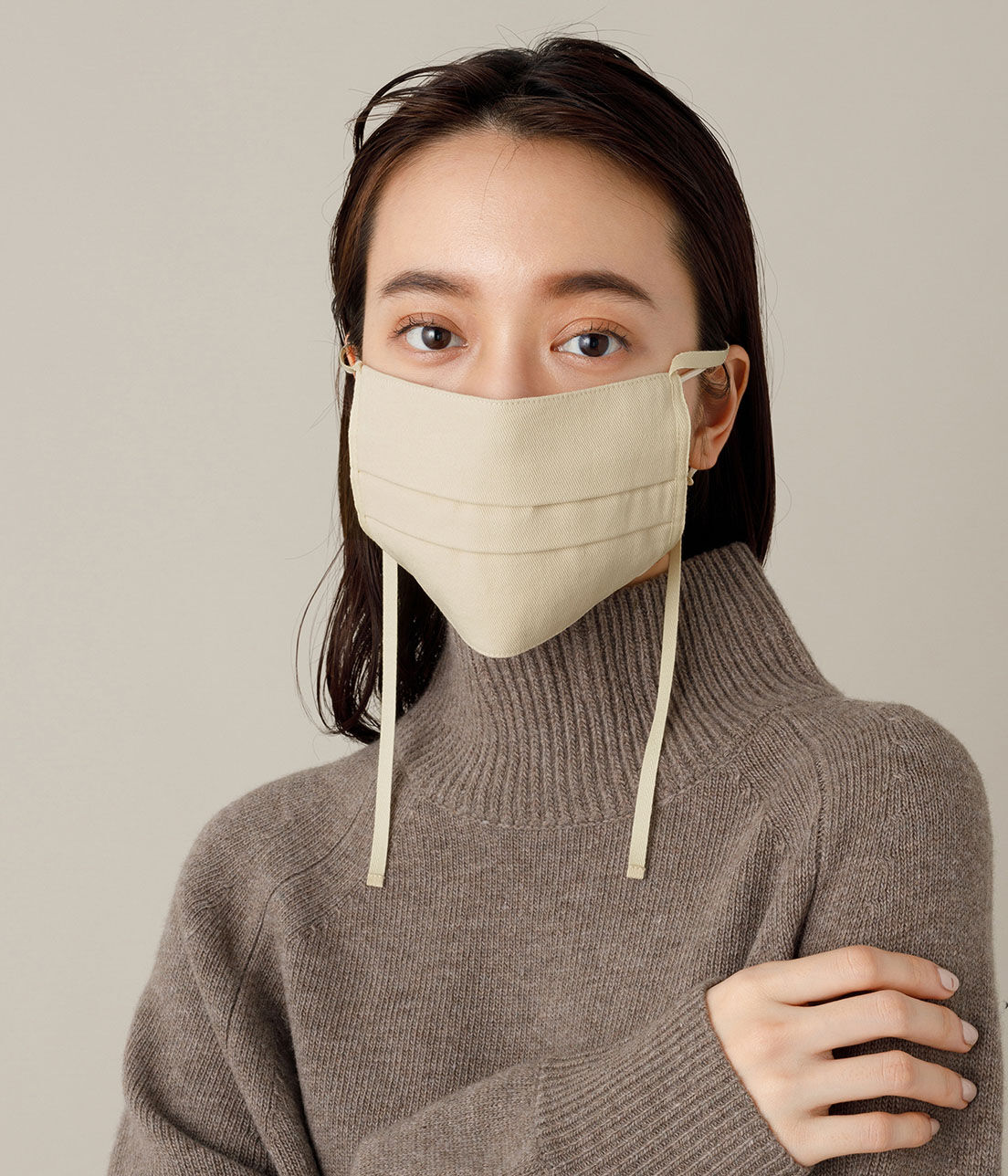 ADAM ET ROPE'「【WEB限定】イヤーリボンつきマスク」|その他|