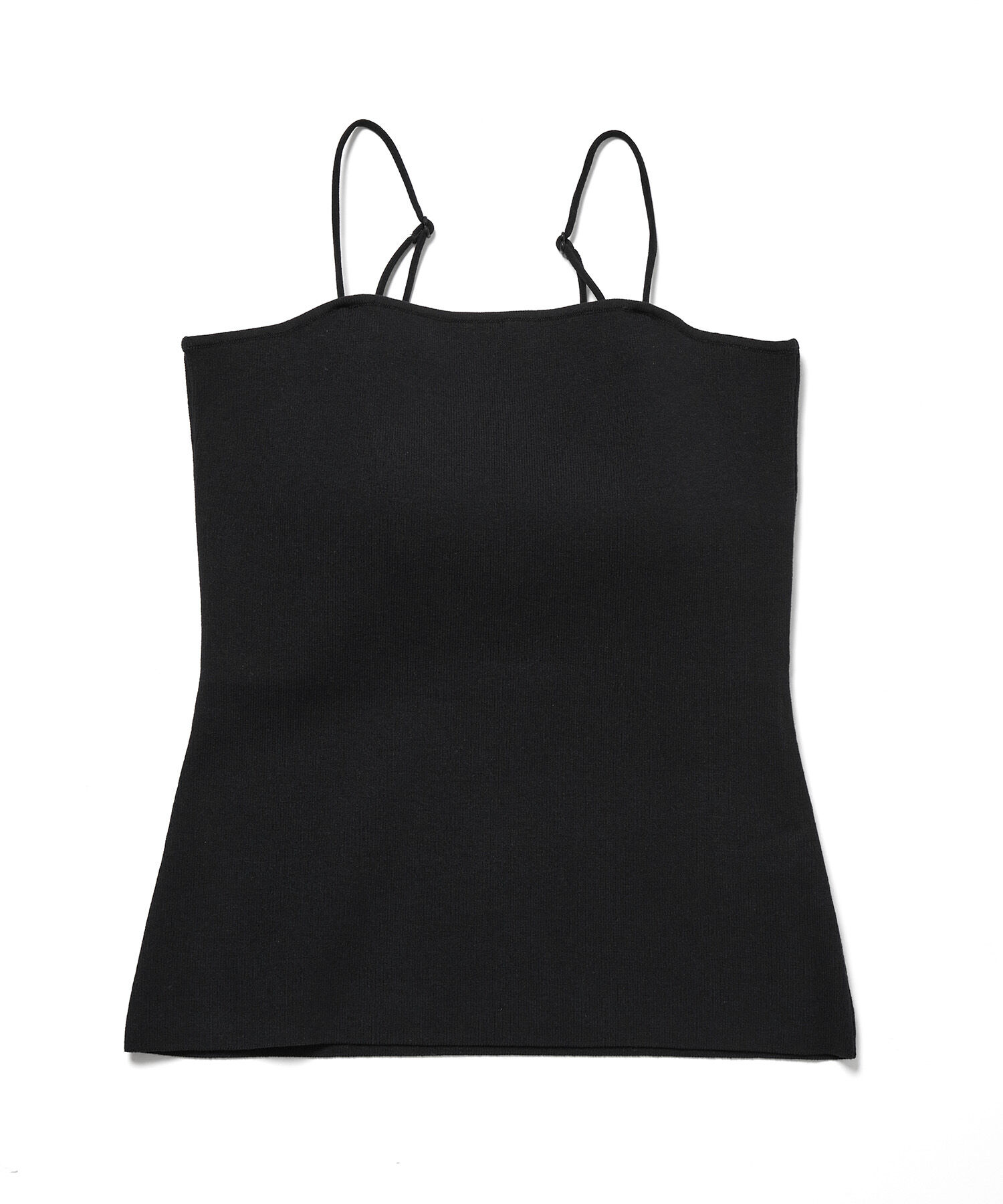 ADAM ET ROPE'「【サステナブル】ニットバージョンベアキャミ」|キャミソール|