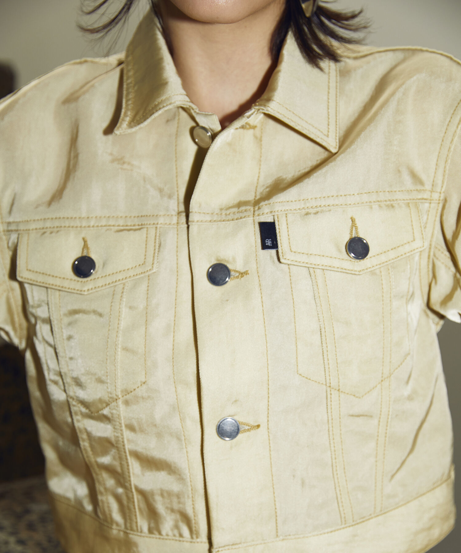 ADAM ET ROPE'「デニム＆チノショートGジャン」|デニムジャケット|