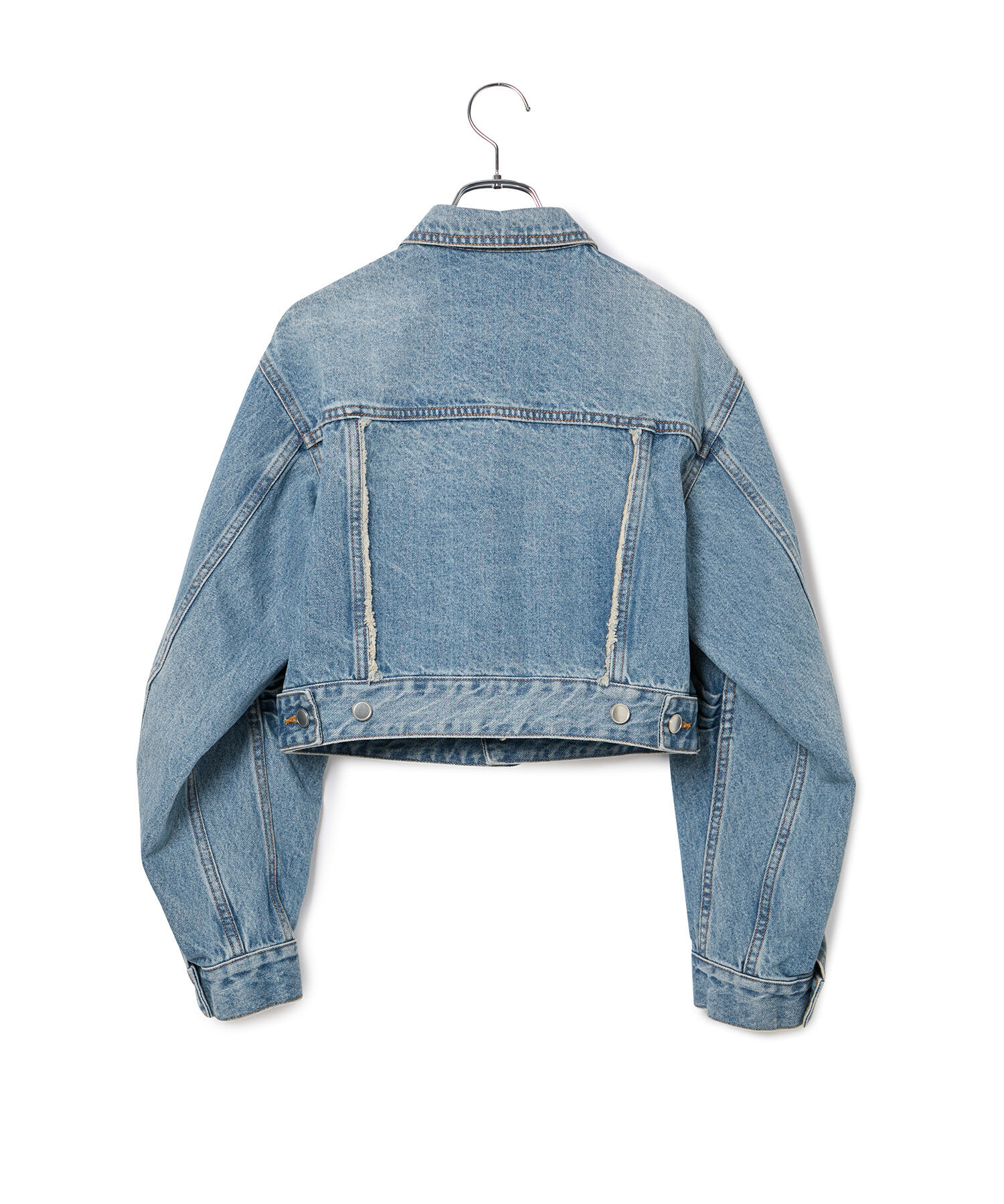 ADAM ET ROPE'「デニム＆チノショートGジャン」|デニムジャケット|