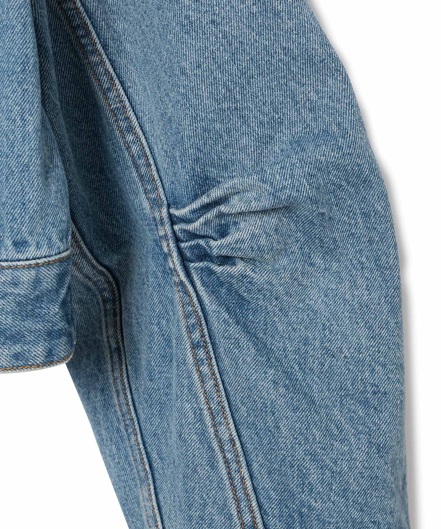 ADAM ET ROPE'「デニム＆チノショートGジャン」|デニムジャケット|