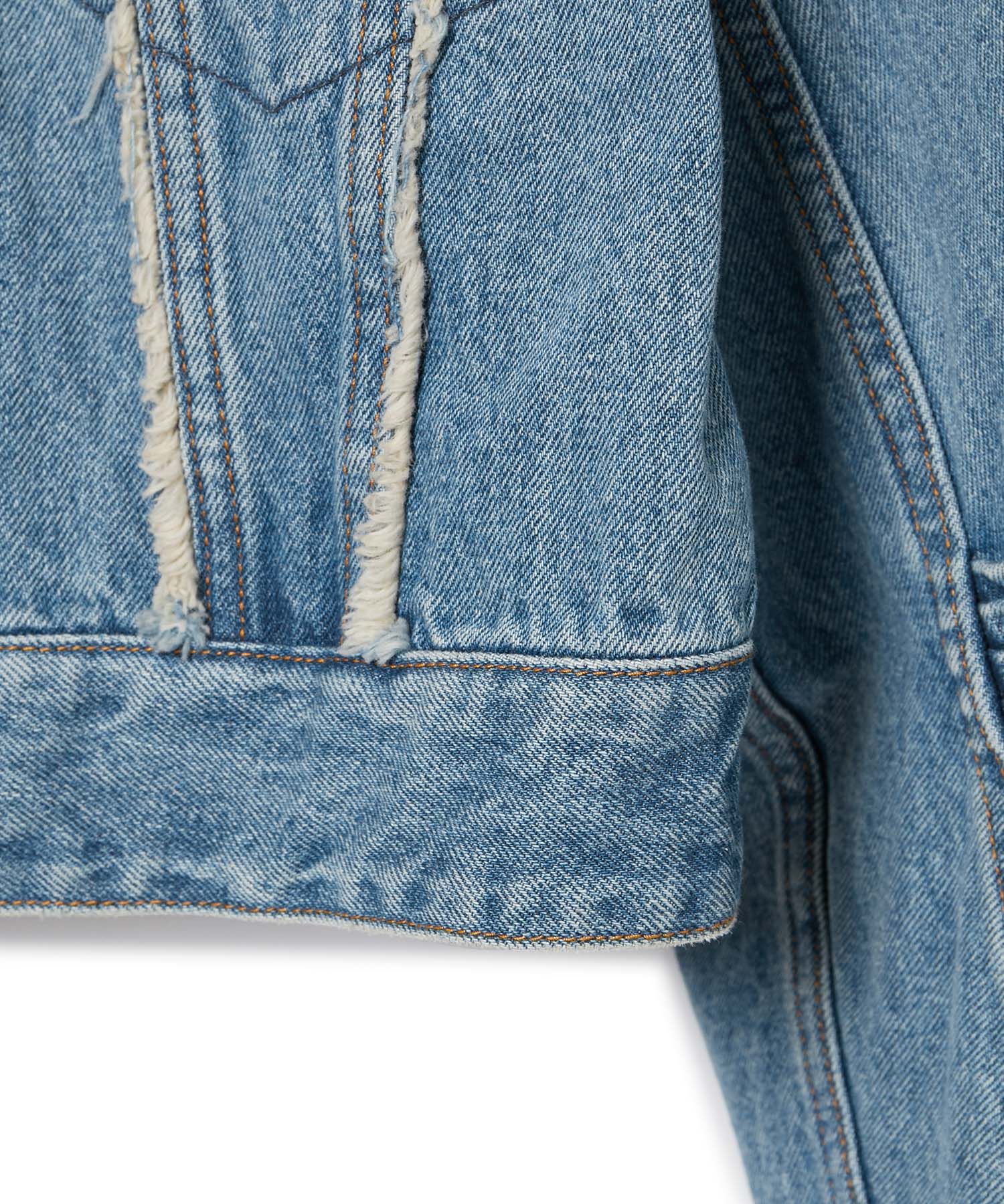 ADAM ET ROPE'「デニム＆チノショートGジャン」|デニムジャケット|