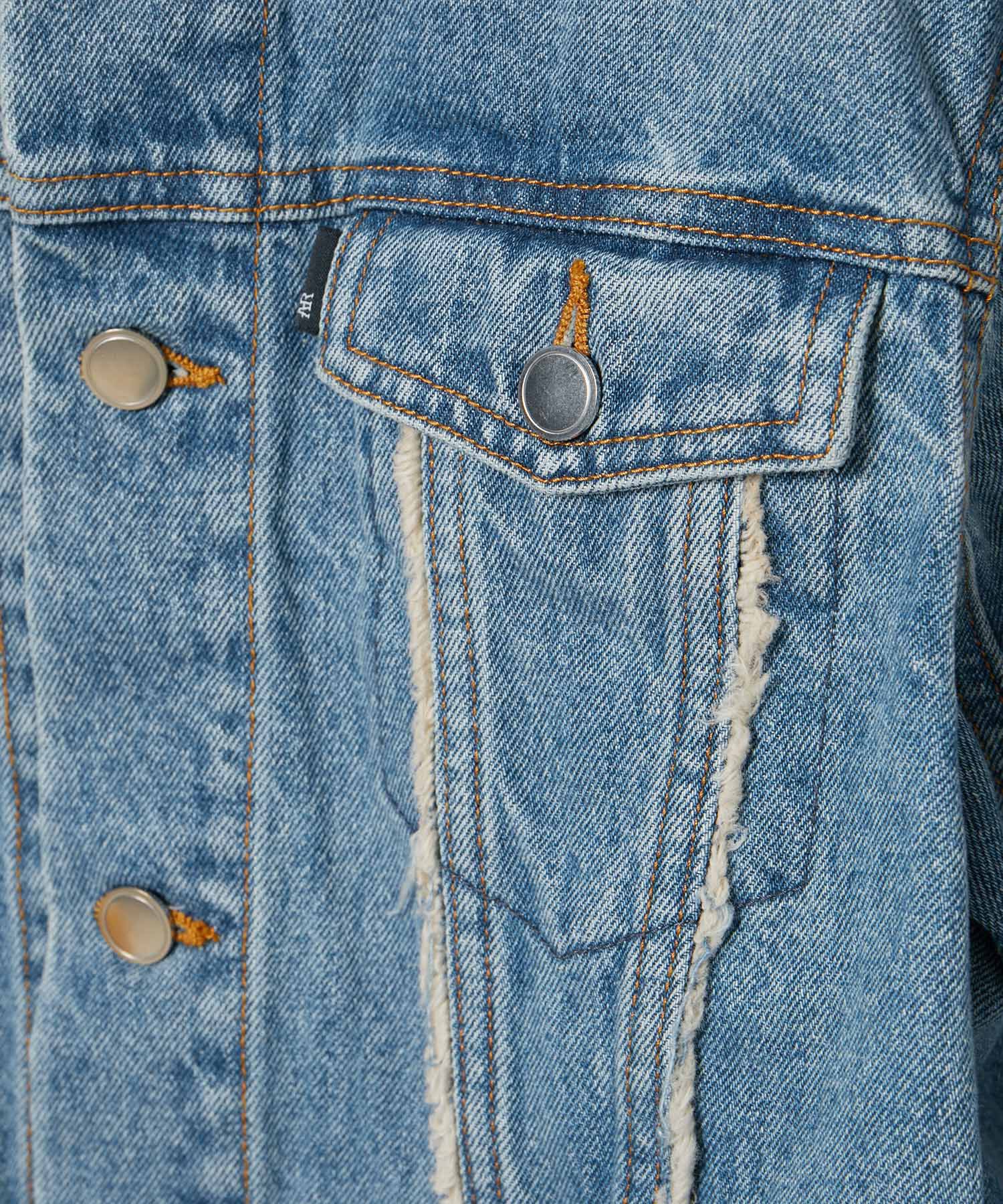 ADAM ET ROPE'「デニム＆チノショートGジャン」|デニムジャケット|