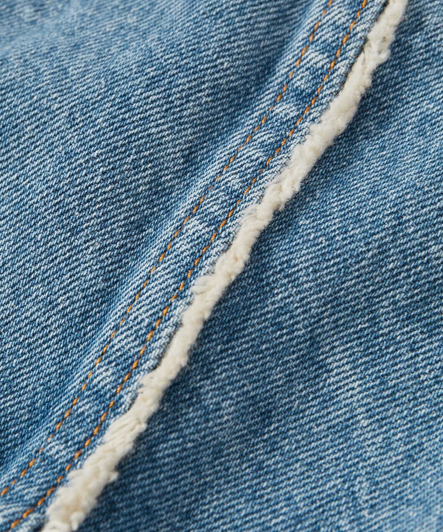 ADAM ET ROPE'「デニム＆チノショートGジャン」|デニムジャケット|