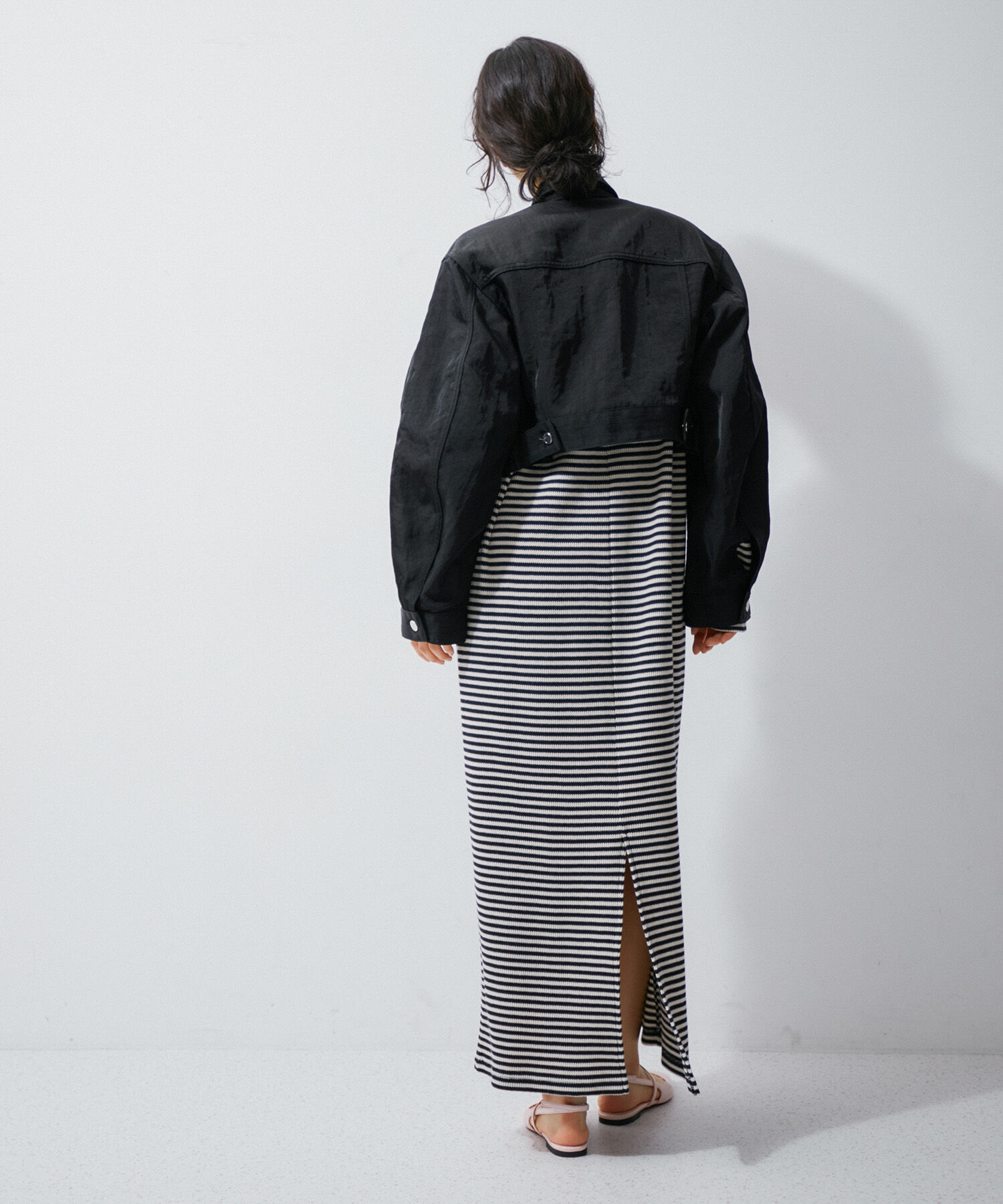 ADAM ET ROPE'「デニム＆チノショートGジャン」|デニムジャケット|