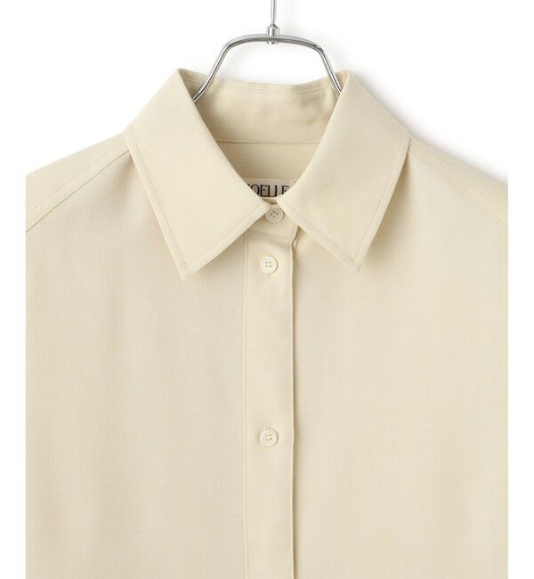 ADAM ET ROPE'「【EMOELLE】ソモウウールシャツ」|シャツ・ブラウス|