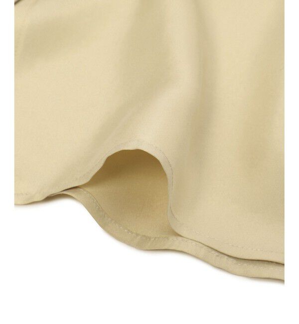 ADAM ET ROPE'「【EMOELLE】サンドシルクシャツ」|シャツ・ブラウス|