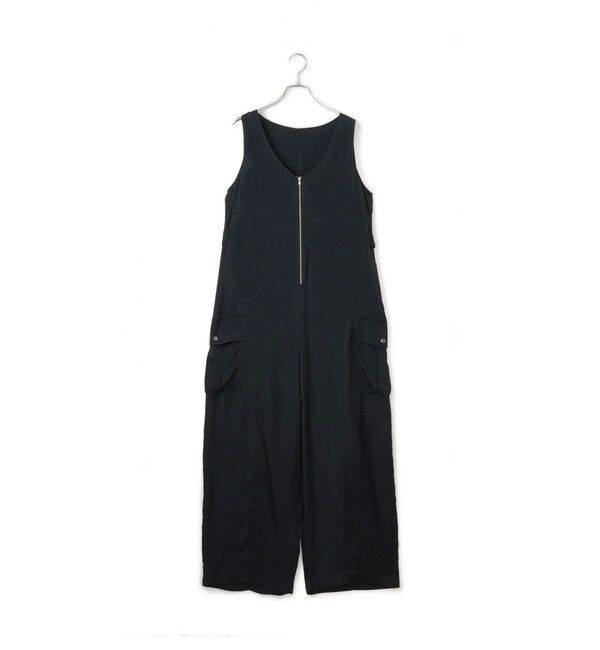 ADAM ET ROPE'「ピグメントクロスミリタリーオールインワン」|オールインワン|