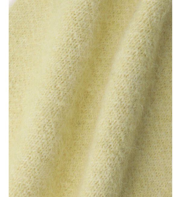 ADAM ET ROPE'「【WEB限定】フラッフィージップショートカーディガン」|カーディガン|