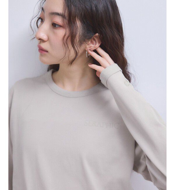 ADAM ET ROPE'「【WEB限定】ガーメントダイリンガーロンTee」|Tシャツ・カットソー|