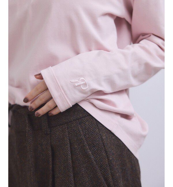 ADAM ET ROPE'「【WEB限定】ガーメントダイリンガーロンTee」|Tシャツ・カットソー|