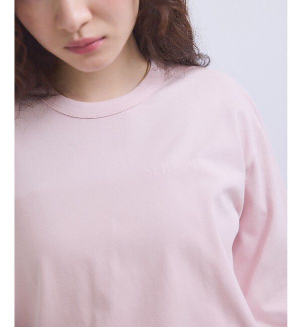 ADAM ET ROPE'「【WEB限定】ガーメントダイリンガーロンTee」|Tシャツ・カットソー|