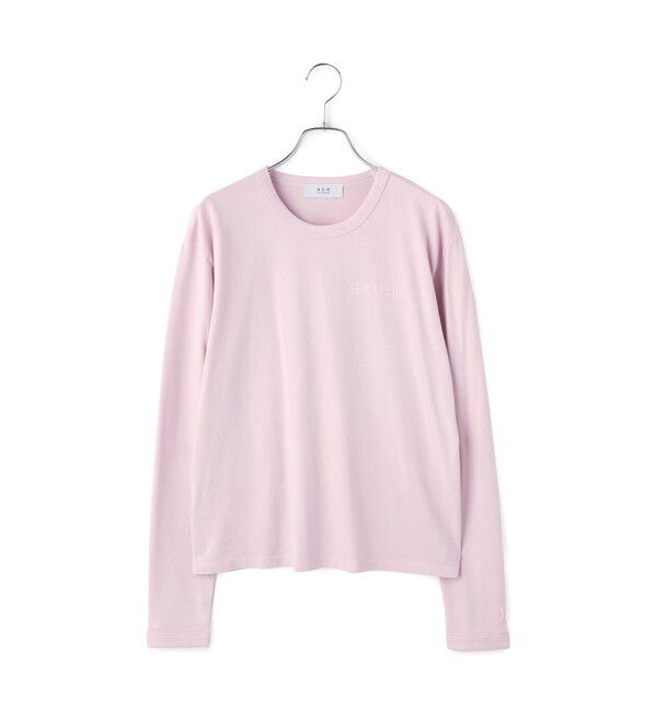 ADAM ET ROPE'「【WEB限定】ガーメントダイリンガーロンTee」|Tシャツ・カットソー|