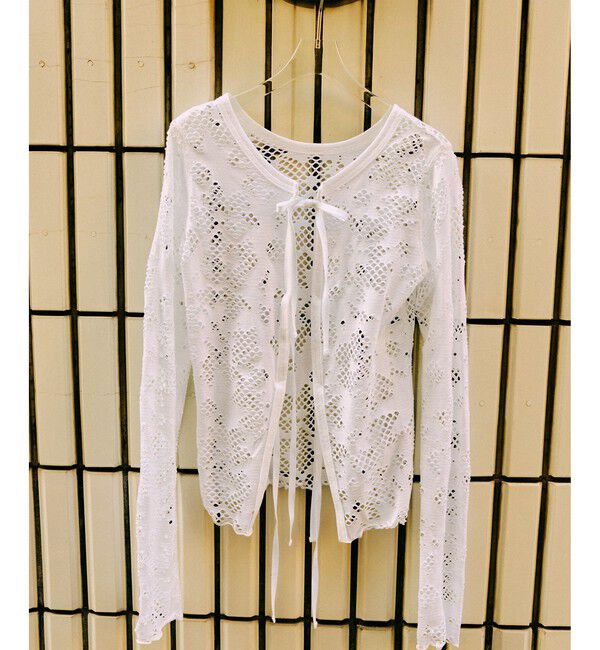 ADAM ET ROPE'「2WAYホールジャガードトップス」|Tシャツ・カットソー|