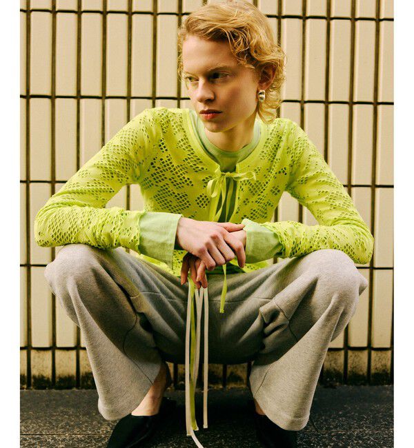 ADAM ET ROPE'「2WAYホールジャガードトップス」|Tシャツ・カットソー|