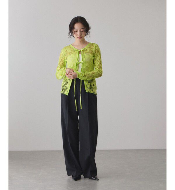 ADAM ET ROPE'「2WAYホールジャガードトップス」|Tシャツ・カットソー|