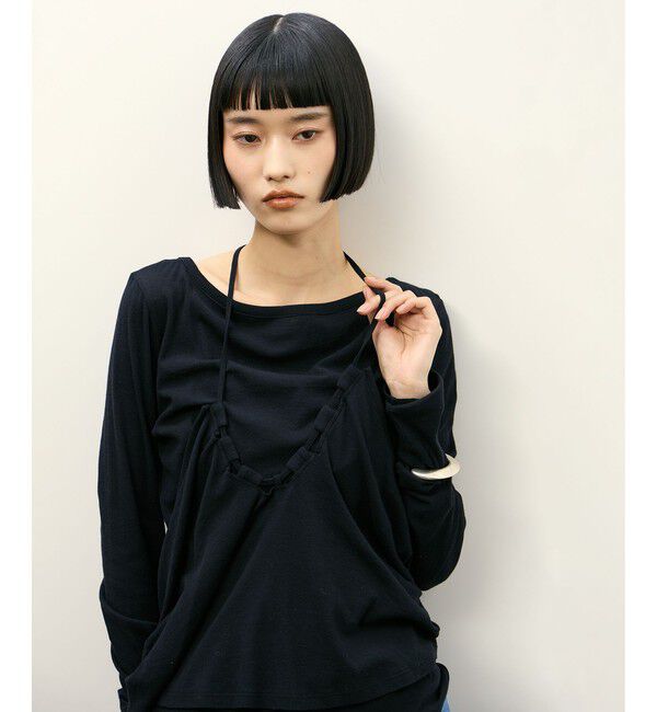 ADAM ET ROPE'「ホルターネックカットソー」|Tシャツ・カットソー|