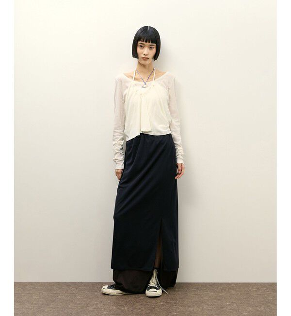 ADAM ET ROPE'「ホルターネックカットソー」|Tシャツ・カットソー|