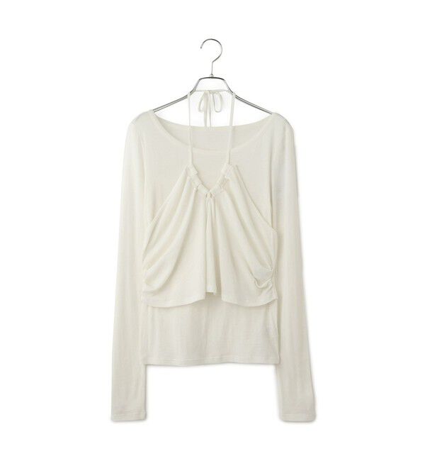 ADAM ET ROPE'「ホルターネックカットソー」|Tシャツ・カットソー|