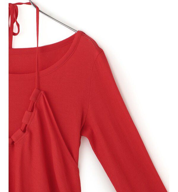 ADAM ET ROPE'「ホルターネックカットソー」|Tシャツ・カットソー|