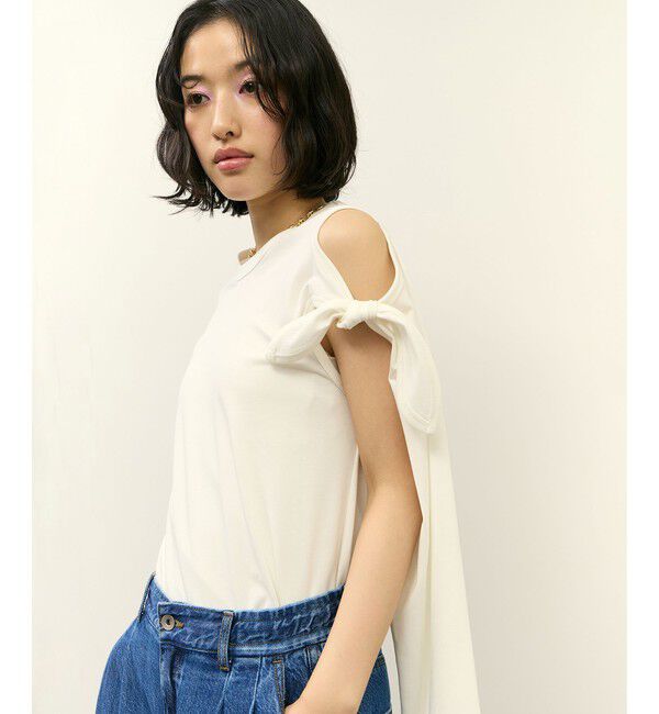 ADAM ET ROPE'「2WAYノットプルオーバー」|Tシャツ・カットソー|