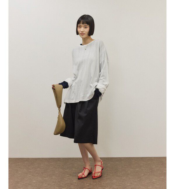 ADAM ET ROPE'「【Miller for ADAM ET ROPE'】別注 L/S SHEER TEE（2PACK）」|Tシャツ・カットソー|