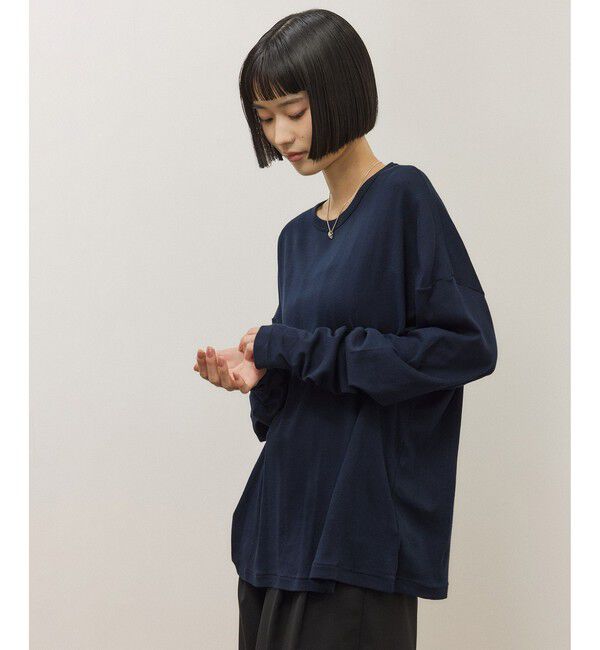 ADAM ET ROPE'「【Miller for ADAM ET ROPE'】別注 L/S SHEER TEE（2PACK）」|Tシャツ・カットソー|