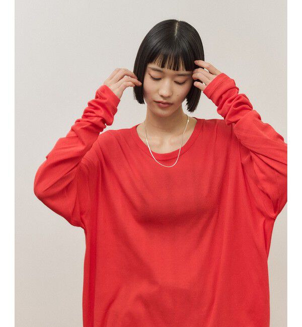 ADAM ET ROPE'「【Miller for ADAM ET ROPE'】別注 L/S SHEER TEE（2PACK）」|Tシャツ・カットソー|