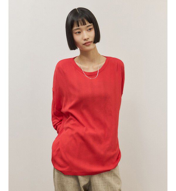 ADAM ET ROPE'「【Miller for ADAM ET ROPE'】別注 L/S SHEER TEE（2PACK）」|Tシャツ・カットソー|