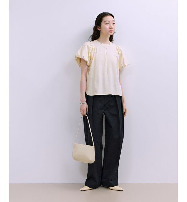 ADAM ET ROPE'「【WEB限定】パフスリーブプルオーバー」|Tシャツ・カットソー|