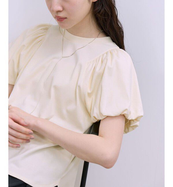 ADAM ET ROPE'「【WEB限定】パフスリーブプルオーバー」|Tシャツ・カットソー|