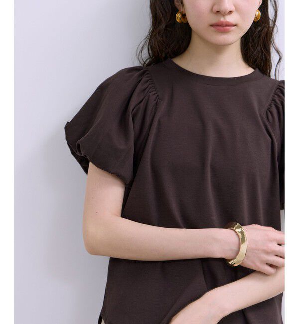 ADAM ET ROPE'「【WEB限定】パフスリーブプルオーバー」|Tシャツ・カットソー|